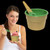 6 Oz. Green Pad Printed Ice Cream Cup & Spoon Set