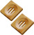 Square Bamboo Soap Bathroom Soap Case