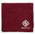 Burgundy Red Logo - Cozy Fleece Blanket