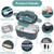 Quick Heating Electric Lunch Box Food Heater