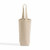 Natural Beige Front Blank - Canvas Wine Tote Bag