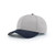 Gray/Navy Blue Blank - Richardson 414 Pro Mesh Adjustable Hat