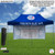 72Hr Fast Ship - 20' Tent Backwall Package, 20' Sublimated Tent kit and Single sided 20' backwall