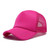 Full Color Printed Mesh Back Trucker Hat Casual Peaked Cap w/Adjustable Snapback Strap