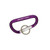 Purple - Carabiner with Ring