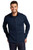 River Blue Navy Heather Blank - Port Authority® Men's Sweater Fleece Jacket