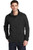 Black Heather Blank - Port Authority® Men's Sweater Fleece Jacket