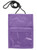 Purple Blank - Two Pocket Flap Wallet