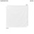 White Square Bandana, 22x22, Sublimated Full Color Logos