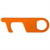 Orange - PPE Hygiene Door Opener Closer No-Touch