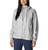 White/Gray Blank - Columbia Women's Flash Challenger Novelty Windbreaker Jacket
