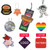 3 1/5" Custom Shape Double-Sided Cotton Paper Hanging Perfume Car Air Freshener