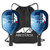 StrikeMaster Fiberglass Pickleball Set 2 Paddles 4 Balls with Drawstring Bag