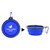 Full Color Pet Dog Bowl w/Carabiner