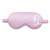 Pink - Silk-Like Fabric Blackout Eye Mask