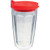 Red - 16 Oz. Double Wall Insulated Travel Tumbler - Screen Printing