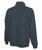 Navy Heather Blue Blank Back - Unisex Crosswind Quarter Zip Sweatshirt