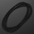 7mm 33" Round Black Beads (Non-Light Up) - BLANK