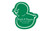 Green - 4" Econo Vinyl Ducky Jar Opener