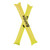 Yellow - LED Light Up Inflatable Thunder Stick (pair)