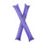 Purple - LED Light Up Inflatable Thunder Stick (pair)