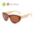 Brown Logo - Cat Eye Framed Polarizing Sunglasses