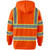Hi Viz Class 3 Two Tone Double Band 2" Reflective Tape Safety Hoodie