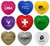 Heart Shape Stress Reliever, Semi Soft And Squeezable