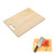 13''x 9 1/2'' x 2/5" Bamboo Wood Cutting Board w/Hanging Hole Low/MOQ