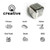 Custom Food Decision Dice