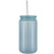 Light Blue - 16OZ Mason Jar Cups with Lids and Straws