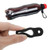Black Blank - 1'' Detachable Silicone Portable Hydrate Bottle Holder Carabiner