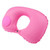 Pink - Portable Press Inflatable U-Shape Neck Pillow