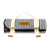 Life's a Picnic Roll-Up Blanket - Black & White Stripes