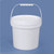 Small Plastic Bucket with Lid 1L