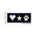 Navy - Closest to PMS 2965 - 1" X 72" Woven Reflective Pet Leash w/ Gold-Colored Hardware "Elite" Weave