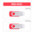 Light Red - 8 GB Classic Swivel USB Flash Drive