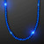 Light Up Electric Blue Mardi Gras LED Beads - BLANK