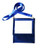 Royal Blue - Front Flap Pocket Neck Wallet With Six Pockets