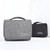 Gray Blank - Water-resistant Toiletry Bag