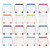 Clear Drawstring Backpack (12"x12")