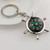 Rudder Compass Key Chain