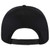 Back - Black - OTTO CAP 6 Panel Low Profile Style Baseball Cap