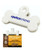 Union Printed - Bone Shaped Bag Sealing Clip with 1-Color Logo