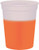 16M-orange - 16 Oz. Smooth Mood Stadium Cup (Natural to Color)