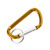 Gold - 3 1/8" Carabiner (8CM)