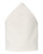 Natural White/Titanium Gray Blank - Rabbit Skins Premium Jersey Bandana Bib