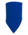 Royal Blue/White Blank - Rabbit Skins Premium Jersey Bandana Bib