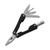 11 in 1 Multitool Pliers Kit Pocket Knife W/Oxford Sheath And LED Light For Outdoor Survival
