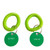 Bracelet Coil Wrist /Tag Keyring